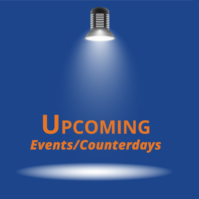 Upcoming Events/Counterdays